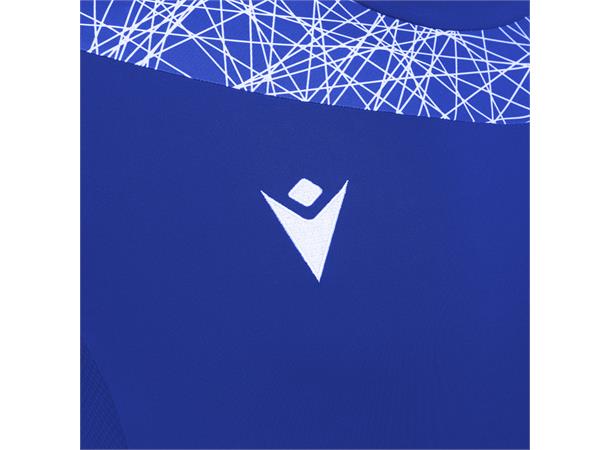 Kolyma Training Top BLÅ/HVIT M Høyhalset tekninsk treningstop - Unisex 