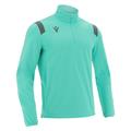 Gange 1/4 Zip Top TRQ/GRY 4XL Teknisk treningsgenser - Unisex