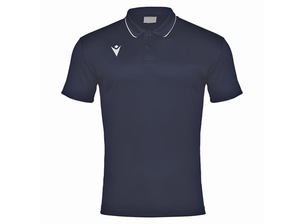 Draco Hero Polo NAV/WHT 3XS Poloskjorte i elastisk stoff 