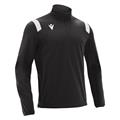 Gange 1/4 Zip Top BLK/WHT XXS Teknisk treningsgenser - Unisex