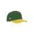 Pepper Baseball Cap FOR/YEL SR Klassisk caps med flott profil 