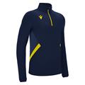 Piave 1/4 Zip Top NAV/YEL L Teknisk treningsgenser - Unisex