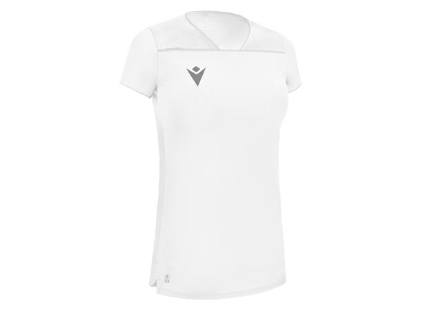 Steel Eco Womans Shirt WHT XS Teknisk spillerdrakt i ECO-tekstil 