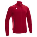 Beat Full Zip Sweathshirt RED XS Fritidsjakke i børstet fleece - Unisex