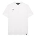 Nisiros Icon stretch korean polo WHT XL Poloskjorte Uten krage - Unisex