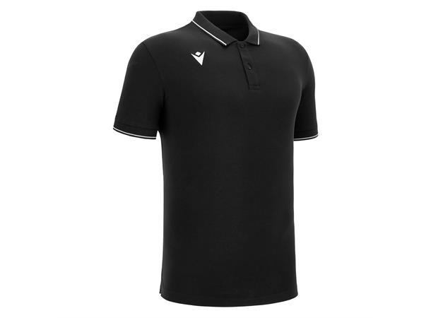 Comedy Eco Polo BLK 3XS Poloskjorte i Ecotekstil- Unisex 