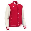Fiddle varsity college RED/WHT 3XS Collegejakke - Unisex