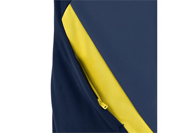 Raijin Full Zip Top NAV/YEL 3XS Teknisk overtrekksjakke - Unisex 