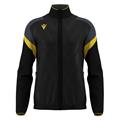 ODIN full zip top BLK/YEL 5XL Jakke med kontrastdetaljer